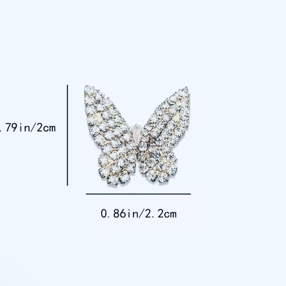 Sparkling Butterfly Toe Ring - Picture 3 of 3